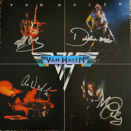 VAN HALEN signed autographed album COA Hologram