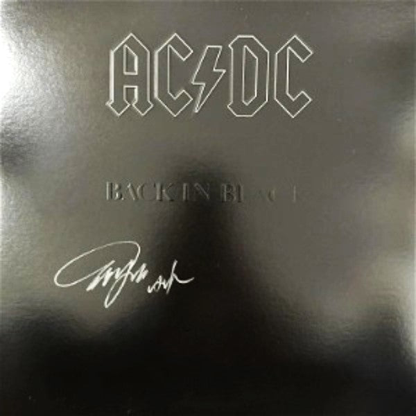 ANGUS YOUNG AC / DC signed autographed album COA Hologram Beckett Autographs