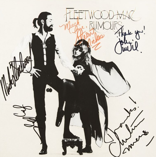 Fleetwood Mac Signed Album Beckett Autographs
