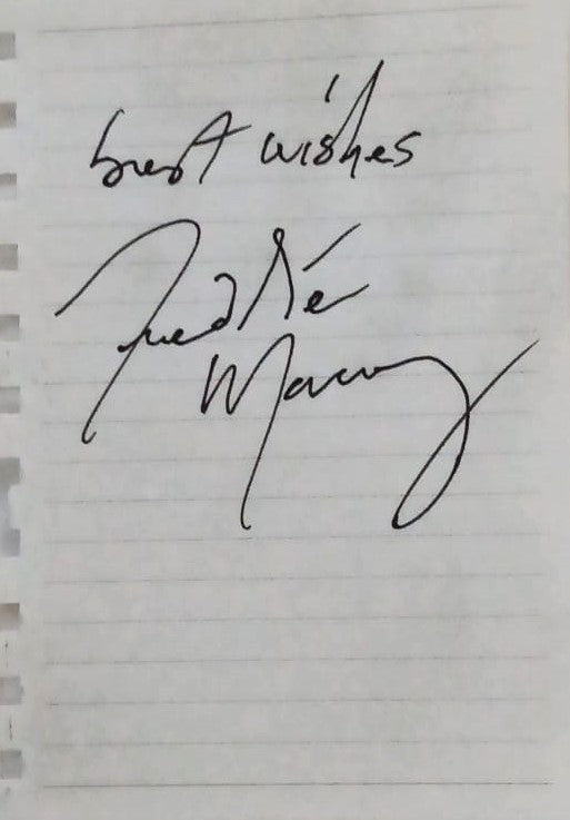 FREDDIE MERCURY signed autographed photo cut COA Hologram