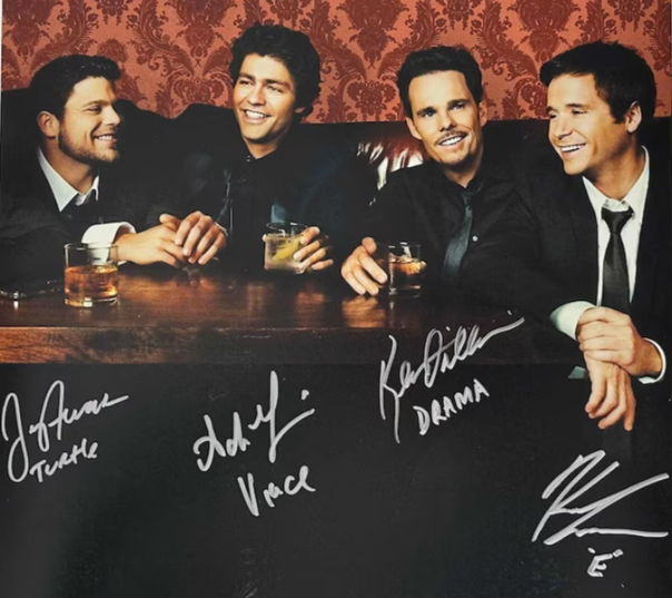 ENTOURAGE cast signed autographed photo 4 members COA Hologram