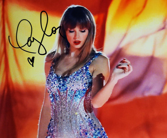 TAYLOR SWIFT signed autographed photo COA Hologram