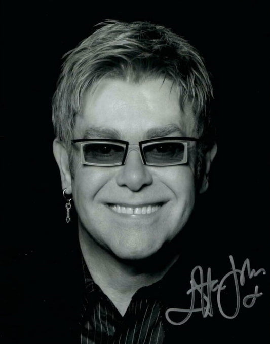 ELTON JOHN signed autographed photo COA Hologram (Copy) Beckett Autographs