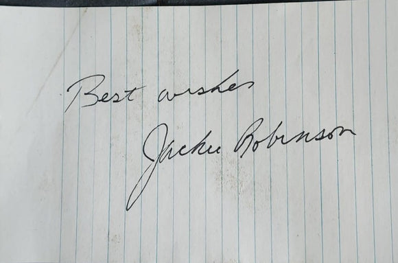 JACKIE ROBINSON signed autographed photo COA Hologram