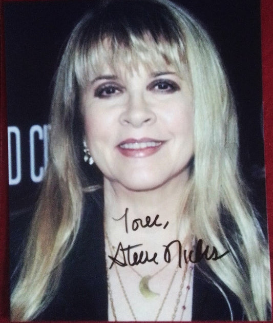STEVIE NICKS signed autographed photo COA Hologram Beckett Autographs