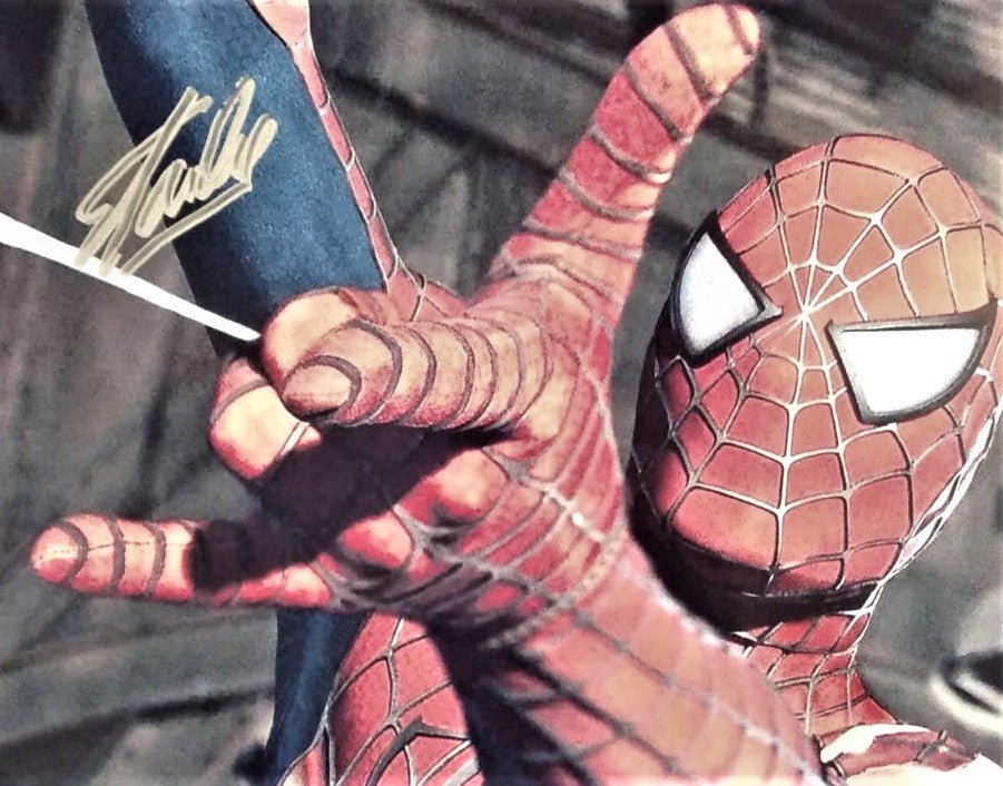 SPIDER MAN STAN LEE signed autographed photo COA Hologram Beckett Autographs