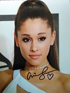 ARIANA GRANDE signed autographed photo COA Hologram