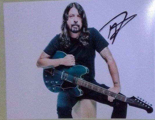 DAVE GROHL signed autographed photo COA Hologram