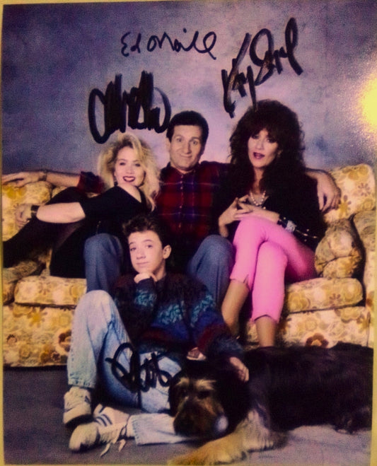 MARRIED WITH CHILDREN CAST signed autographed photo COA Hologram