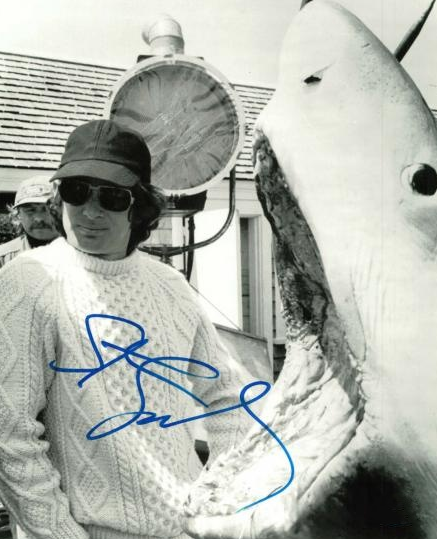 STEVEN SPIELBERG signed autographed photo Jaws COA Hologram Beckett Autographs