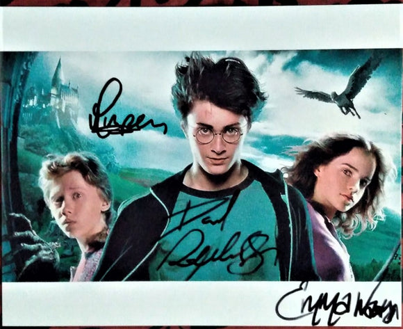 HARRY POTTER cast signed autographed photo COA Hologram