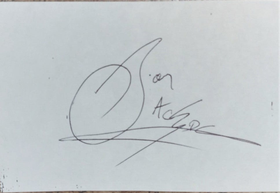 BON SCOTT signed autographed photo AC / DC COA Hologram